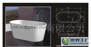 0 人造石浴缸 高档高光浴缸 厂家批发_建筑建材_世界工厂网中国产品信息库